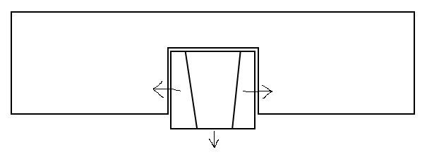 Split wedge plug anchor