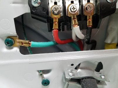 wiring as installed